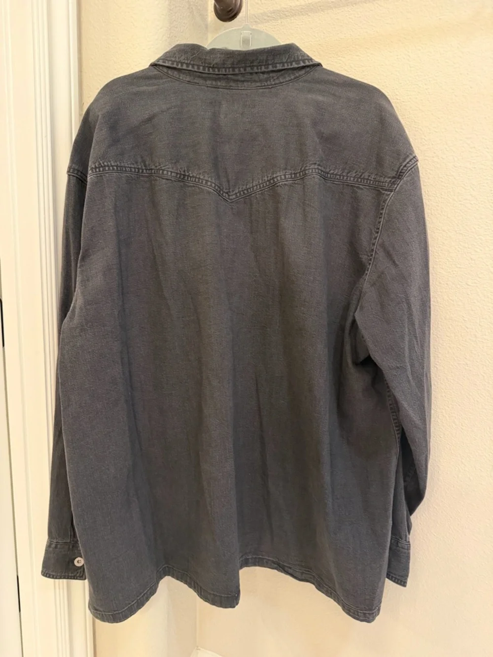 Levi’s Truckee Denim Overshirt Men’s XXL Washed Black NWT Shirt Jacket